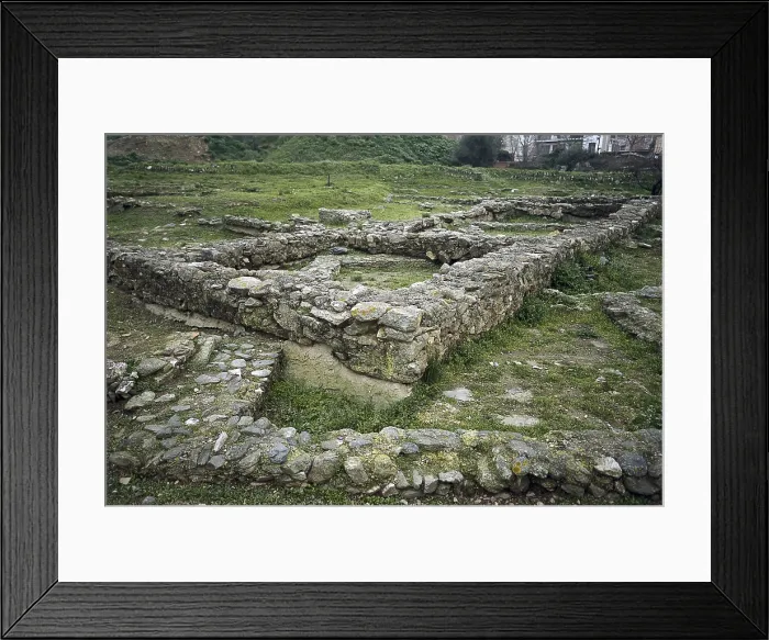 Framed Print : SPAIN. Roses. Ruins of the Greek Cologne of Roses.. Greek art. Alfons Rodrguez / AISA / Everett Collection (156207)**US SALES ONLY**