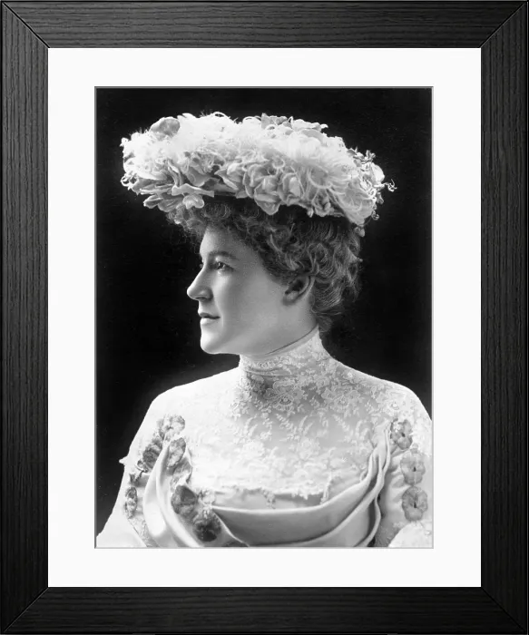 Framed Print : Ella Wheeler Wilcox (1854-1919), author and poet whose popular works incorporated a Victorian religion, morals, and even subtle eroticism. ca. 1905 Framed Print : Ella Wheeler Wilcox (1854-1919), author and poet whose popular works incorporated a Victorian religion, morals, and even subtle eroticism. ca. 1905