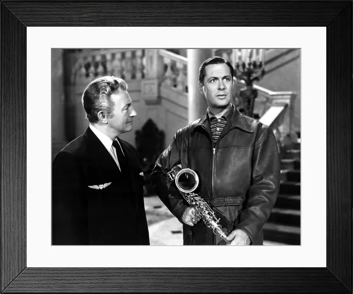 Framed Print : HERE COMES MR. JORDAN, Claude Rains, Robert Montgomery, 1941