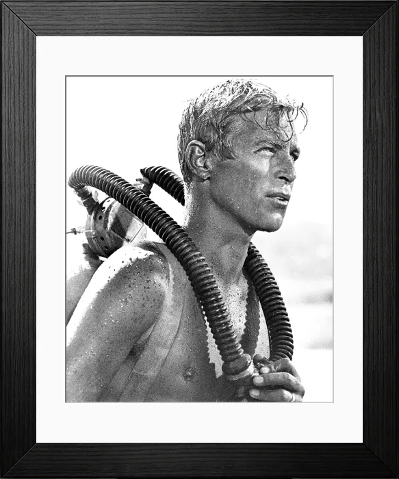 Framed Print : HELL BOATS, James Franciscus, 1970