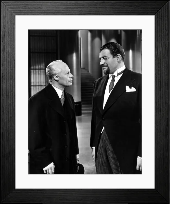 Framed Print : HEAVEN CAN WAIT, Don Ameche, Laird Cregar, 1943. TM and Copyright 20th Century Fox Film Corp. All rights reserved. Courtesy: Everett Collection