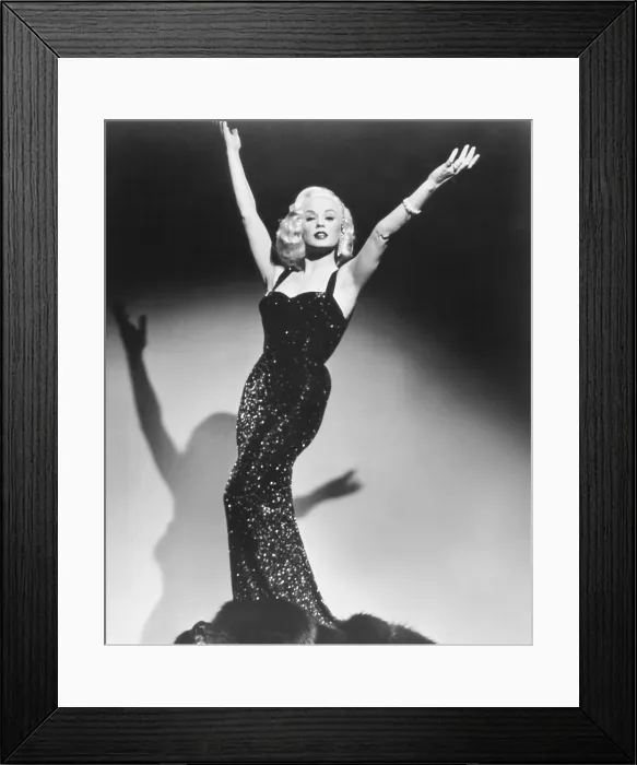 Framed Print : GUNS, GIRLS AND GANGSTERS, Mamie Van Doren, 1959