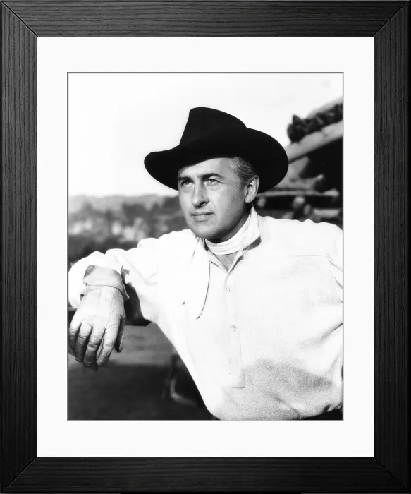 Framed Print : GUN GLORY, Stewart Granger, 1957 Framed Print : GUN GLORY, Stewart Granger, 1957
