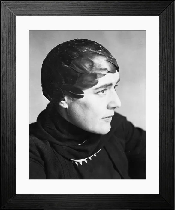 Framed Print : Fannie Hurst (1889-1968) popular American novelist and playwright. 1920's portrait Framed Print : Fannie Hurst (1889-1968) popular American novelist and playwright. 1920's portrait