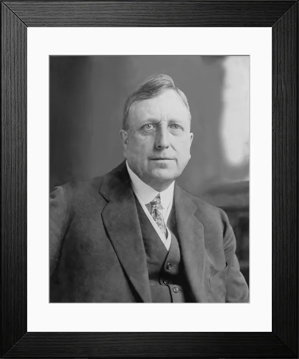 Framed Print : William Randolph Hearst (1863-1951) at age 83. By this time in his life he has lost control of his publishing interests and lived out of the public spotlight