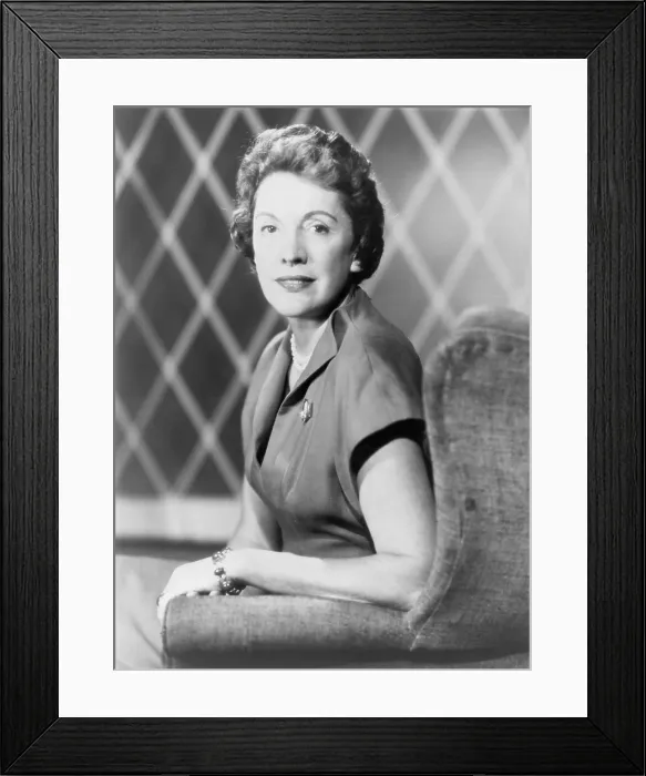 Framed Print : Pauline Frederick (1906-1990), was one of the first prominent women television news correspondent in the 1950s. 1960 Framed Print : Pauline Frederick (1906-1990), was one of the first prominent women television news correspondent in the 1950s. 1960
