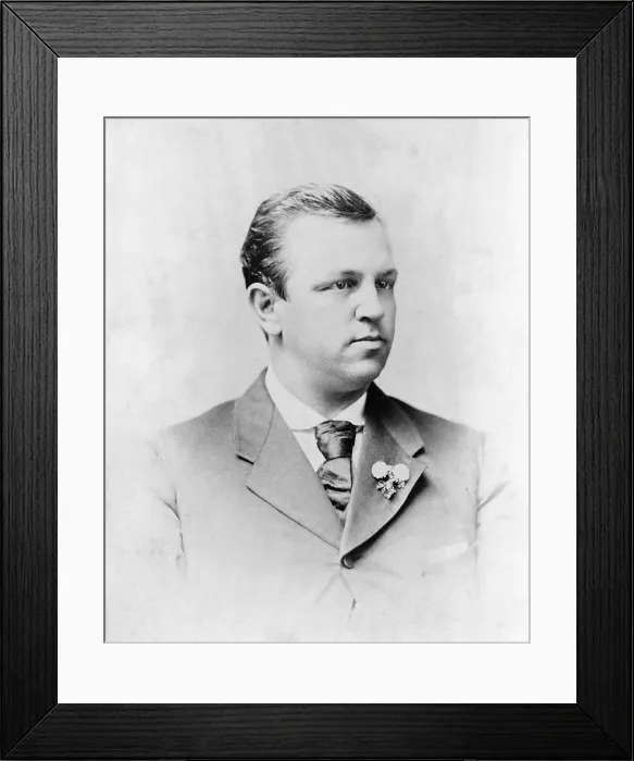 Framed Print : Henry Woodfin Grady (1850-1889) American southern journalist and publisher of the ATLANTA CONSTITUTION Framed Print : Henry Woodfin Grady (1850-1889) American southern journalist and publisher of the ATLANTA CONSTITUTION