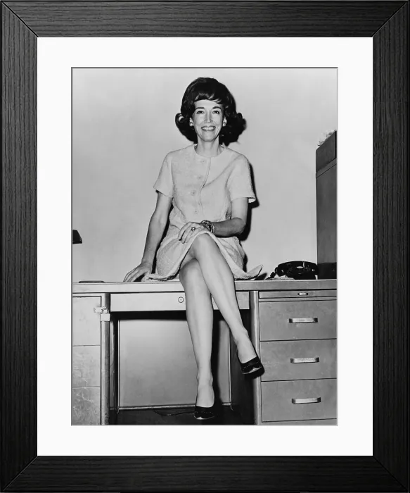 Framed Print : Helen Gurley Brown (b)