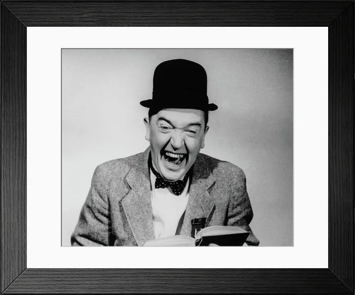 Framed Print : BLOCK-HEADS, Stan Laurel, 1938 Framed Print : BLOCK-HEADS, Stan Laurel, 1938