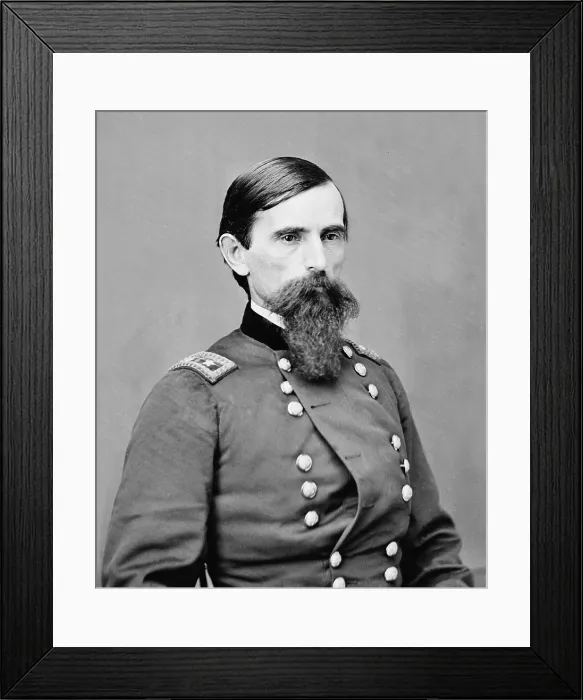 Framed Print : Lew Wallace (1827-1905), American Civil War general wrote the historical classic novel, 'Ben-Hur, ' (1880) twice made into a movie, in 1925 and 1959. Ca. 1860