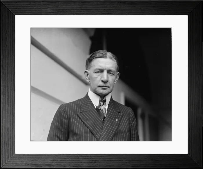 Framed Print : Charles Gates Dawes (1865-1951), Coolidge's vice president, won the 1925 Nobel Peace Prize for managing Germany's reparations payments after World War I. 1924 portrait Framed Print : Charles Gates Dawes (1865-1951), Coolidge's vice president, won the 1925 Nobel Peace Prize for managing Germany's reparations payments after World War I. 1924 portrait