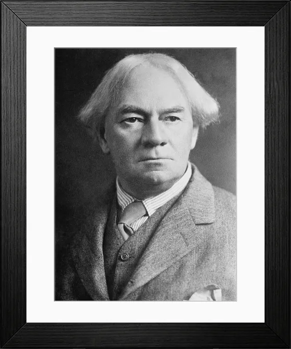 Framed Print : J. K. Jerome (1859-1927) popular English author achieved early success with humorous novels, 'The Idle Thoughts of an Idle Fellow' (1886) Framed Print : J. K. Jerome (1859-1927) popular English author achieved early success with humorous novels, 'The Idle Thoughts of an Idle Fellow' (1886)