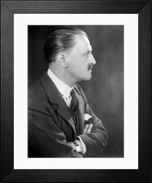 Framed Print : William Somerset Maugham (1874-1965), English novelist, playwright caused controversy by his use of homosexual themes. 1930 Framed Print : William Somerset Maugham (1874-1965), English novelist, playwright caused controversy by his use of homosexual themes. 1930