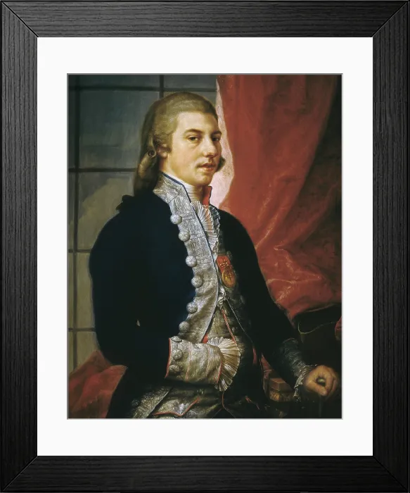 Framed Print : CARNICERO, Antonio (1748-1814). Portrait of Godoy. ca. 1790. Oil on canvas. SPAIN. Madrid. Museo de Historia. - CAGP / Iberfoto / Everett Collection (208189)**US SALES ONLY** Framed Print : CARNICERO, Antonio (1748-1814). Portrait of Godoy. ca. 1790. Oil on canvas. SPAIN. Madrid. Museo de Historia. - CAGP / Iberfoto / Everett Collection (208189)**US SALES ONLY**