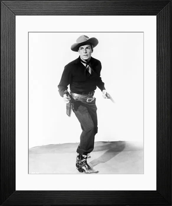 Framed Print : GUNFIGHTERS OF ABILENE, Buster Crabbe, 1960