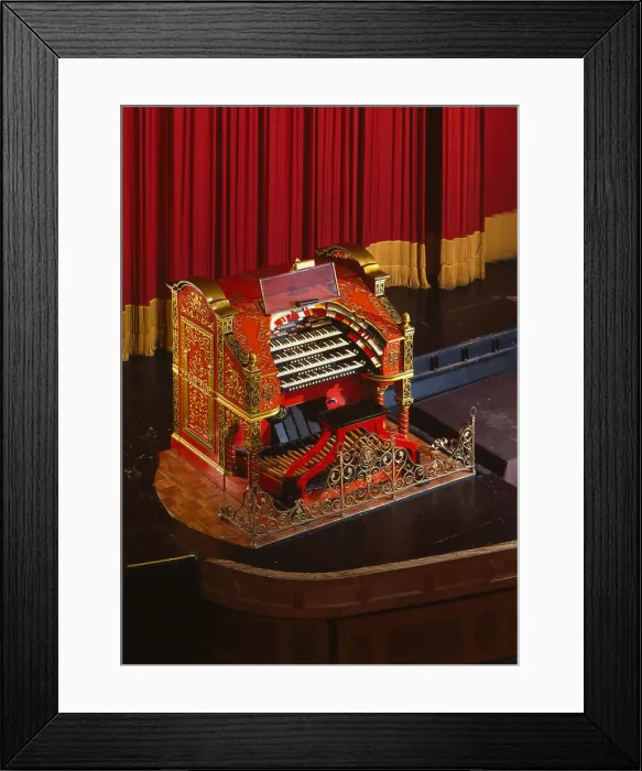 Framed Print : The Alabama Theatre, the organ, Birmingham, Alabama, erected in 1927, photograph circa 1990s Framed Print : The Alabama Theatre, the organ, Birmingham, Alabama, erected in 1927, photograph circa 1990s