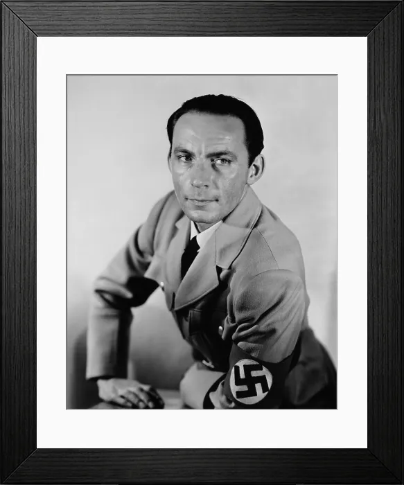 Framed Print : THE HITLER GANG, Martin Kosleck as Joseph Goebbels, 1944 Framed Print : THE HITLER GANG, Martin Kosleck as Joseph Goebbels, 1944