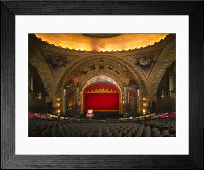 Framed Print : The Alabama Theatre, Birmingham, Alabama, erected in 1927, photograph circa 1990s