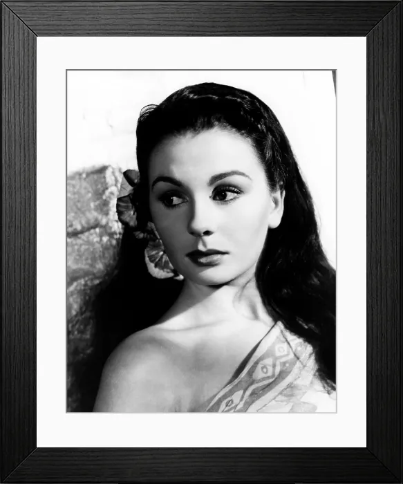Framed Print : THE BLUE LAGOON, Jean Simmons, 1949