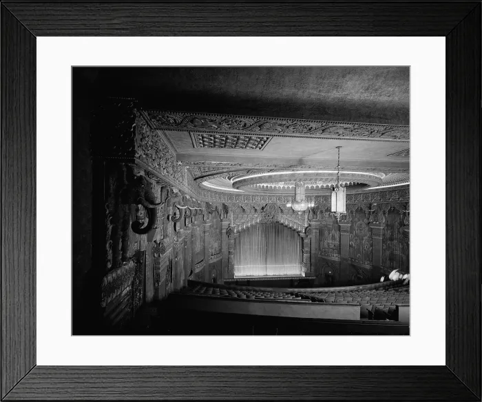 Framed Print : The Oriental Theatre, designed by Adrien Voisin, 828 Southeast Grand Avenue, Portland, Oregon, constructed 1927, demolished in 1970, photograph by Lyle E. Winkle, 1969 Framed Print : The Oriental Theatre, designed by Adrien Voisin, 828 Southeast Grand Avenue, Portland, Oregon, constructed 1927, demolished in 1970, photograph by Lyle E. Winkle, 1969