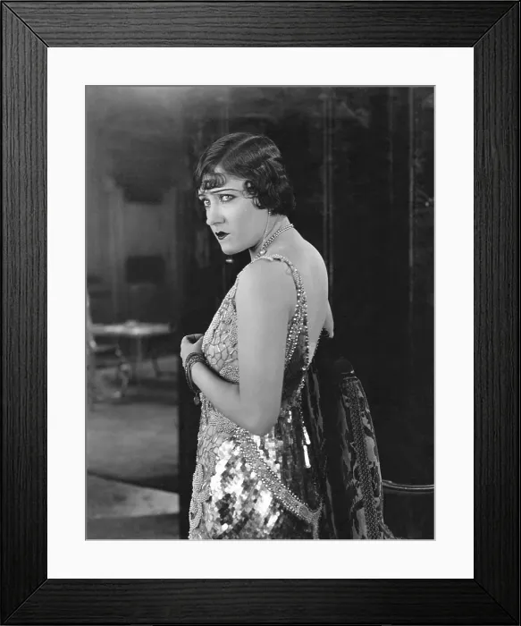 Framed Print : BEYOND THE ROCKS, Gloria Swanson, 1922 Framed Print : BEYOND THE ROCKS, Gloria Swanson, 1922