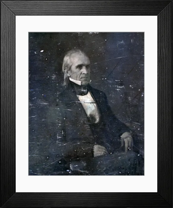 Framed Print : James K. Polk. 1849