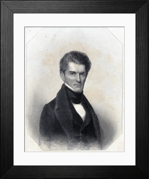 Framed Print : John C. Calhoun, 1830s Framed Print : John C. Calhoun, 1830s