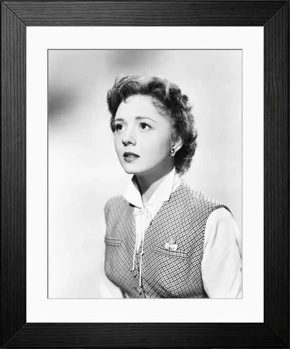 Framed Print : BEHIND THE HIGH WALL, Betty Lynn, 1956