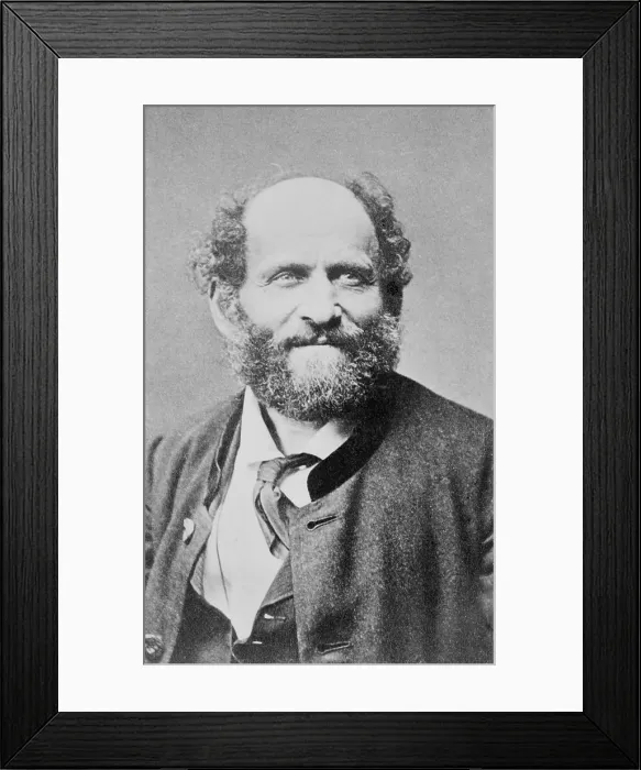 Framed Print : Friedrich Gerstcker, German author who wrote about his travels in North America. The story of the musical 'Brigadoon' (1954) was taken from one of his short stories. Ca