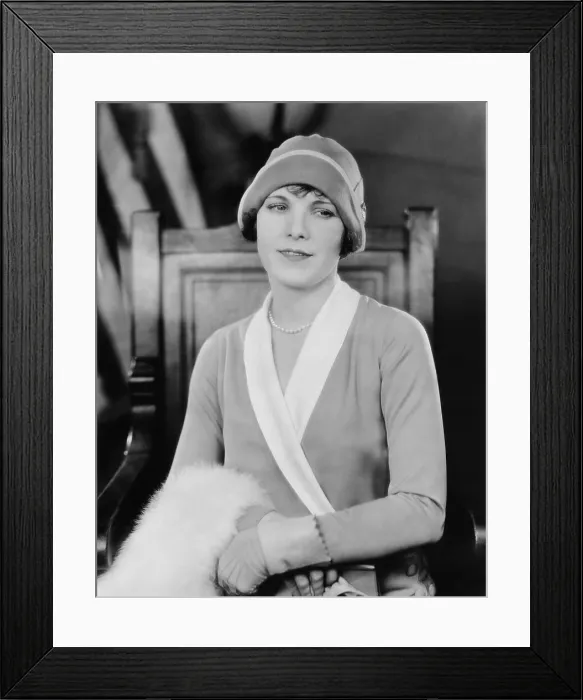 Framed Print : BELLAMY TRIAL, Leatrice Joy, 1929 Framed Print : BELLAMY TRIAL, Leatrice Joy, 1929