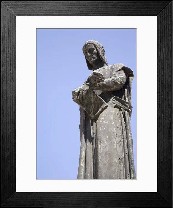 Framed Print : ITALY. Mantua. Statue of Dante Alighieri. Sculpture on bronze. AISA / Everett Collection**US SALES ONLY** Framed Print : ITALY. Mantua. Statue of Dante Alighieri. Sculpture on bronze. AISA / Everett Collection**US SALES ONLY**