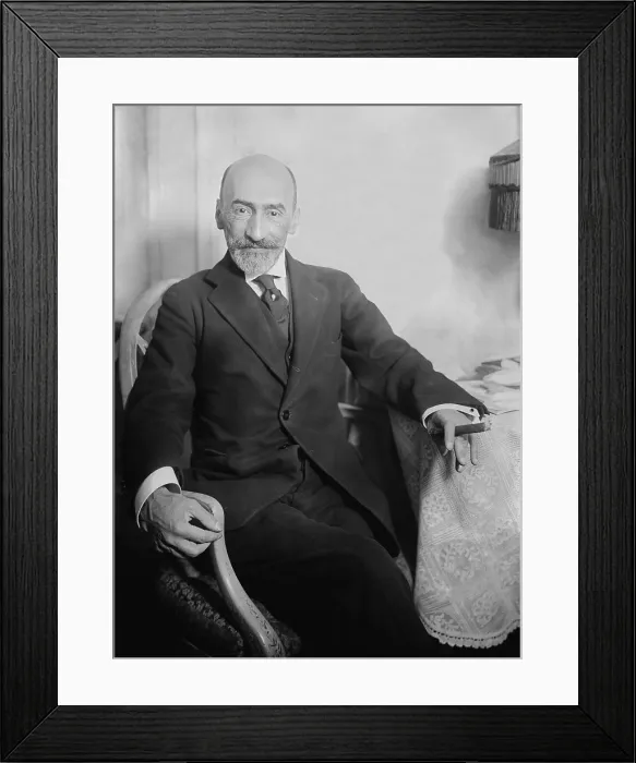 Framed Print : Jacinto Benavente (1866-1954) Spanish playwright and winner of the 1922 Nobel Prize for Literature