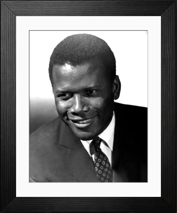 Framed Print : GUESS WHO'S COMING TO DINNER, Sidney Poitier, 1967 Framed Print : GUESS WHO'S COMING TO DINNER, Sidney Poitier, 1967