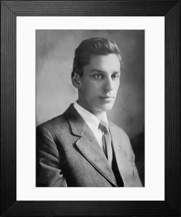 Framed Print : Max Eastman (1883-1969) American poet and political radical Eastman edited and published the leftist periodical'The Masses.' Ca. 1920