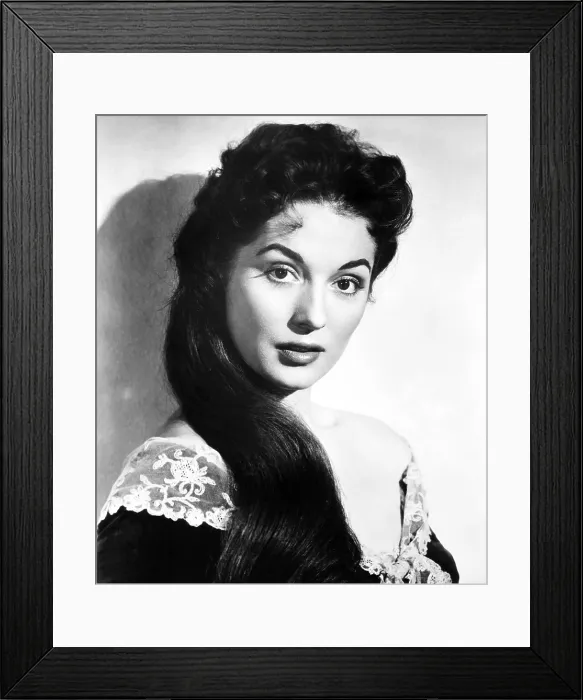 Framed Print : BLOOD OF THE VAMPIRE, Barbara Shelley, 1958