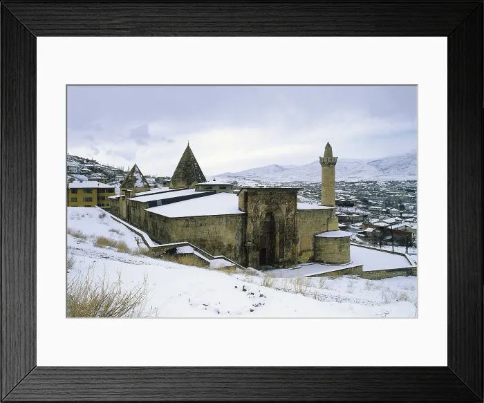 Framed Print : AHLAT, HUrremsah of (13th c.). Divrigi Great Mosque and Hospital. 1228-1229. TURKEY. CENTRAL ANATOLIA. Divrigi. Great Mosque. Islamic art