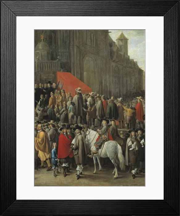 Framed Print : TENIERS II, David, 'the Younger' (1610-1690). Bird-shooting at Brussels. 1652. Detail in the centre. Flemish art. Oil on canvas. AUSTRIA. Vienna Framed Print : TENIERS II, David, 'the Younger' (1610-1690). Bird-shooting at Brussels. 1652. Detail in the centre. Flemish art. Oil on canvas. AUSTRIA. Vienna