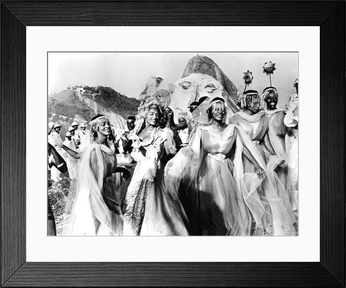 Framed Print : BLACK ORPHEUS, Brazilian Carnival Band, 1959 Framed Print : BLACK ORPHEUS, Brazilian Carnival Band, 1959