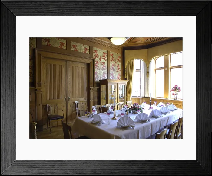 Framed Print : NORWAY. Alesund. Museum of the modernism. Art Nouveau. Rafa Prez / AISA / Everett Collection (183271)**US SALES ONLY**