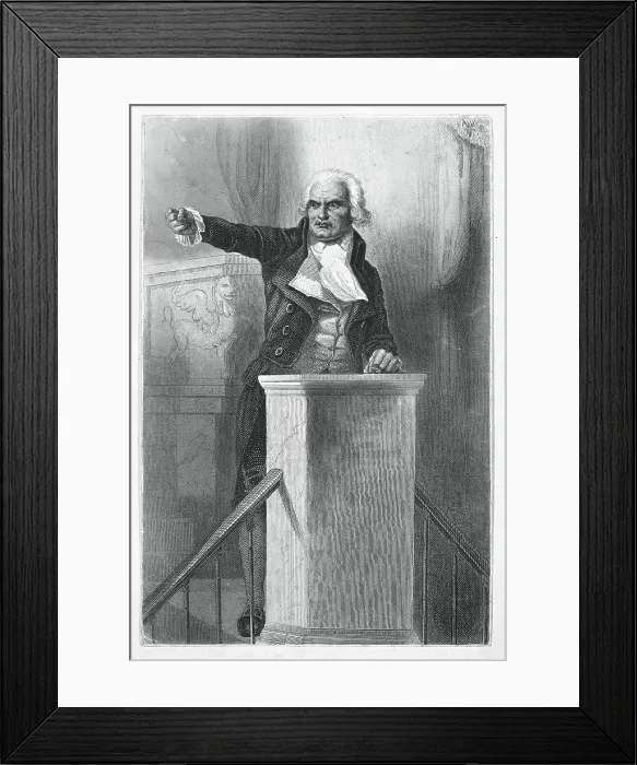 Framed Print : DANTONGeorges Jacques (1759-1794). French revolutionary politician. Danton adresses the National Convention. Litography. FRANCE. Paris. Muse Carnavalet (Carnavalet Museum) Framed Print : DANTONGeorges Jacques (1759-1794). French revolutionary politician. Danton adresses the National Convention. Litography. FRANCE. Paris. Muse Carnavalet (Carnavalet Museum)