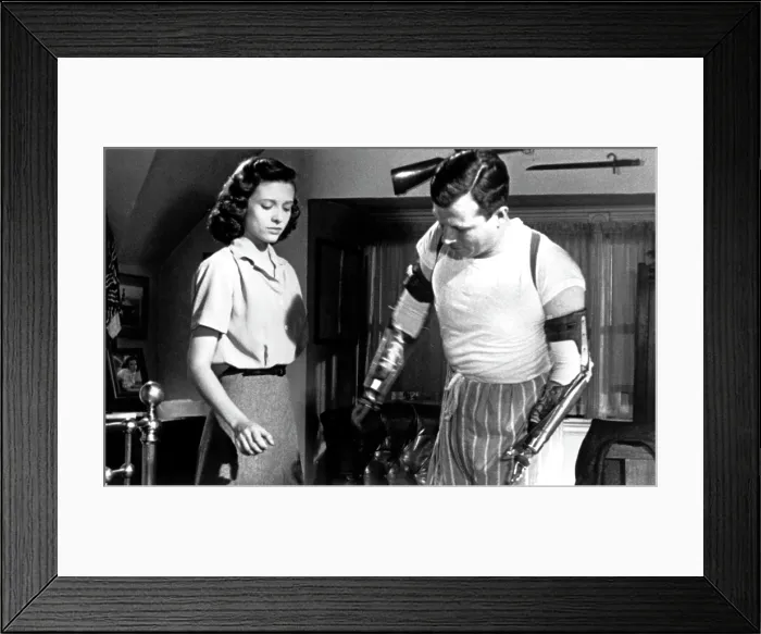 Framed Print : THE BEST YEARS OF OUR LIVES, Cathy O'Donnell, Harold Russell, 1946 Framed Print : THE BEST YEARS OF OUR LIVES, Cathy O'Donnell, Harold Russell, 1946