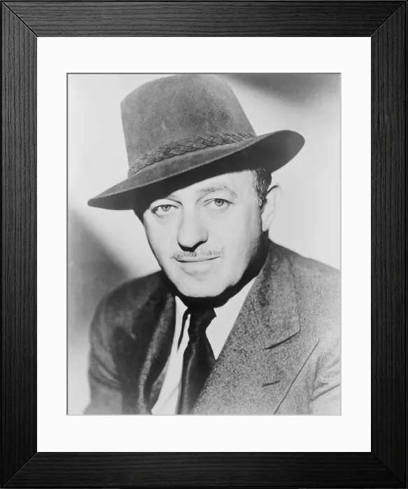Framed Print : Ben Hecht (1893-1964) newspaper columist, novelist, and playwright, wrote film scripts for 'The Front Page' (1931), 'Wuthering Heights' (1939) Framed Print : Ben Hecht (1893-1964) newspaper columist, novelist, and playwright, wrote film scripts for 'The Front Page' (1931), 'Wuthering Heights' (1939)