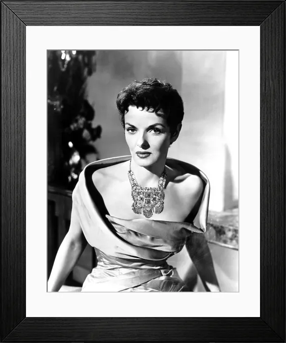 Framed Print : THE FUZZY PINK NIGHTGOWN, Jane Russell, 1957