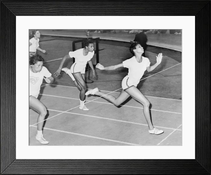 Framed Print : Wilma Rudolph (1940-1994) at the finish line during 50 yard dash at track meet in Madison Square Garden in 1961 Framed Print : Wilma Rudolph (1940-1994) at the finish line during 50 yard dash at track meet in Madison Square Garden in 1961