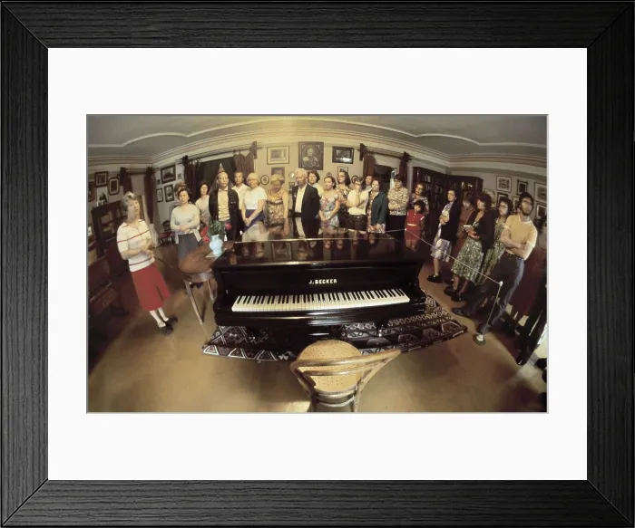 Framed Print : TCHAIKOVSKY, Pyotr Ilych (1840-1893). Tchaikovsky's piano. RUSSIA. Klin. P.I. Tchaikovsky House Museum. AISA / Everett Collection**US SALES ONLY**