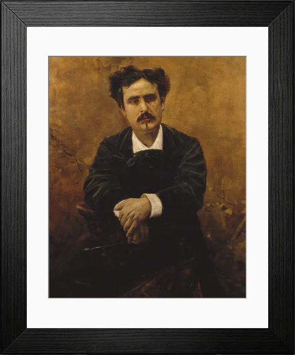 Framed Print : PERALTA DEL CAMPO, Francisco (1837 - 1897). Mariano Fortuny. Romanticism. Oil on canvas. SPAIN. Madrid. Madrid Atheneum Framed Print : PERALTA DEL CAMPO, Francisco (1837 - 1897). Mariano Fortuny. Romanticism. Oil on canvas. SPAIN. Madrid. Madrid Atheneum
