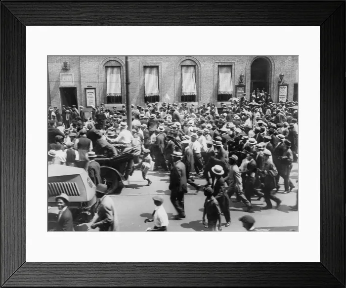 Framed Print : Jack Johnson (1878-1946)
