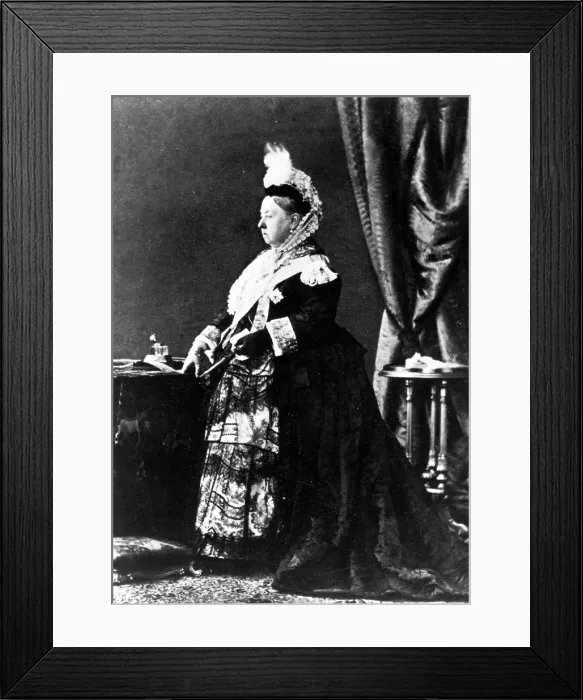 Framed Print : Queen Victoria, undated. Courtesy: CSU Archives  /  Everett Collection