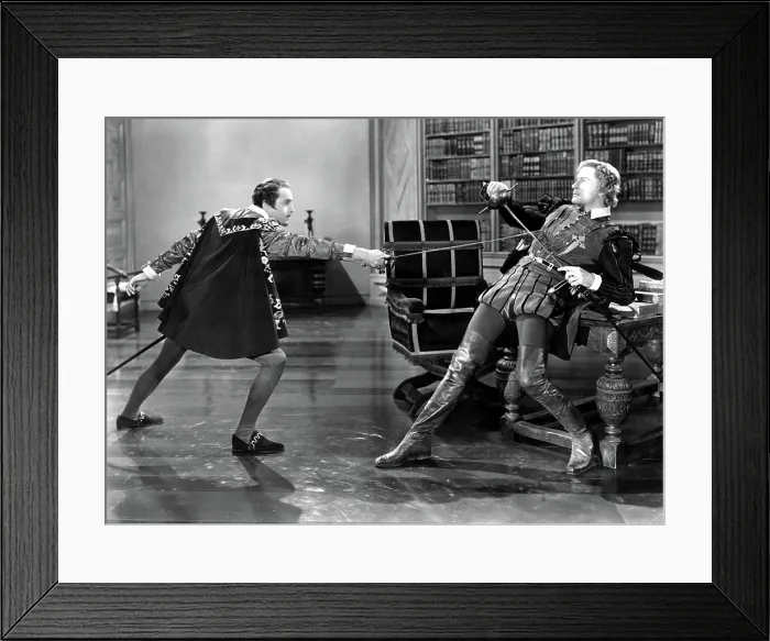 Framed Print : THE SEA HAWK, Henry Daniell, Errol Flynn, 1940