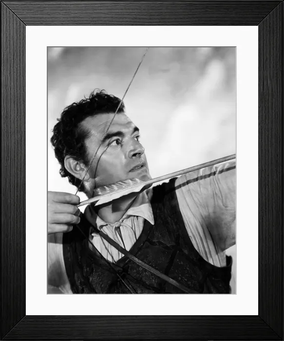 Framed Print : THE BLACK ROSE, Jack Hawkins, 1950, TM & Copyright 20th Century Fox Film Corp. / courtesy Everett Collection